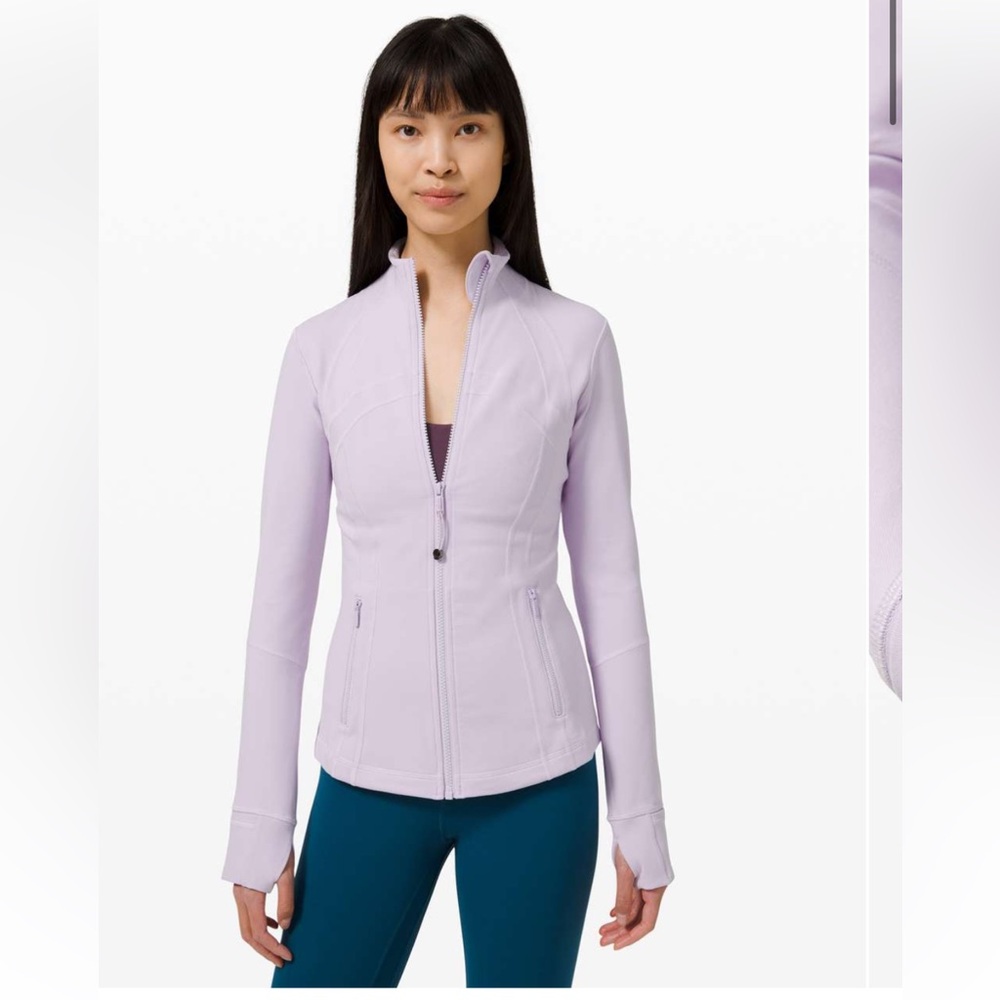 lululemon athletica Lavender Full-Zip Utility Jacket